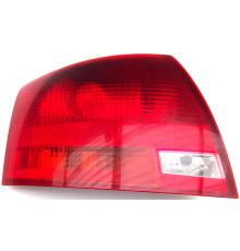 Фонарь задний наружный левый (красно-белый) Audi A4 B7 Avant 11 04-08, Depo