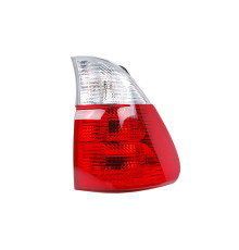 Фонарь задний левый (красно-белый) BMW X5 E53 04-, Depo