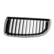 Решетка радиатора левая черная с хромированным молдингом БМВ Е90 05-, TYG