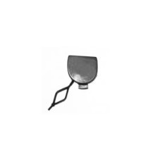 Накладка бампера заднего Citroen C3 12/09 - 02/13, Isam