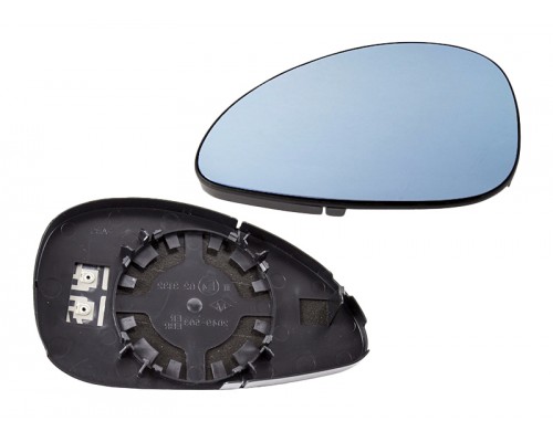 Стекло зеркала левое асферич, с подогр, тониров Citroen C4 - 11/04-09/10. Patron