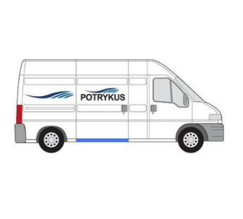 Порог кузова под раздвижную дверь Дукато/Джампер/Боксер 94-06, Potrykus Порог кузова под раздвижную дверь Дукато/Джампер/Боксер 94-06, Potrykus