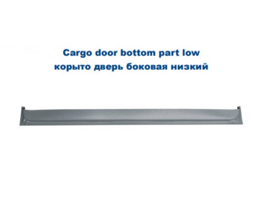 Накладка внутренняя сдвижной двери 10 см Citroen Jumper 94-06 Potrykus 