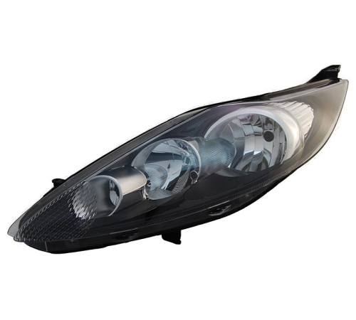 Фара левая Ford Fiesta 6 10/08-01/13 темный отражатель , Depo