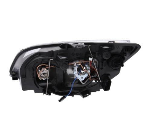 Фара правая Ford Focus 2 04-08 черная, TYC