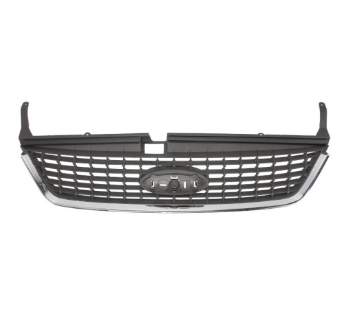 Решетка радиатора серая с хромированным молдингом Форд Мондео 4 08-, TYG