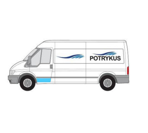 Левая подножка Форд Транзит 6 00-14, Potrykus Левая подножка Форд Транзит 6 00-14, Potrykus