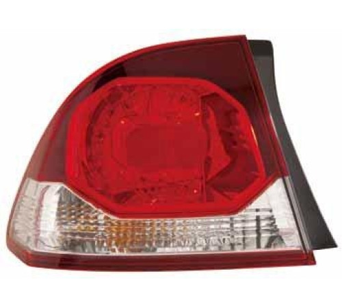 Фонарь наружный левый седан Honda Civic 09-, Depo Фонарь наружный левый седан Honda Civic 09-, Depo