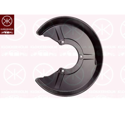 Кожух тормозного диска задний левый Ауди А4 8D/Б5 95-00, Klokkerholm
