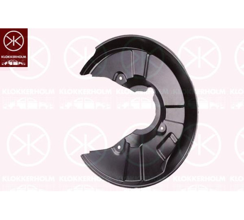 Кожух тормозного диска задний левый Ауди А4 Б6/Б7, Klokkerholm