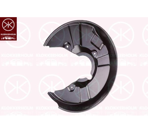 Кожух тормозного диска задний правый Ауди А4 Б6/Б7, Klokkerholm