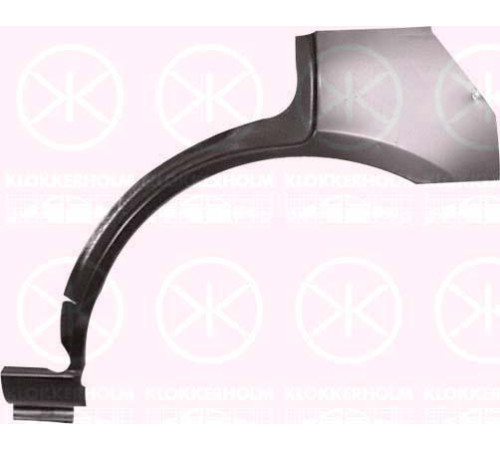 Арка крыла правая Мазда 323 S BG 89-94, Klokkerholm