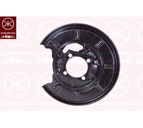 Кожух тормозного диска задний левый Мерседес A W169 04-12, Klokkerholm