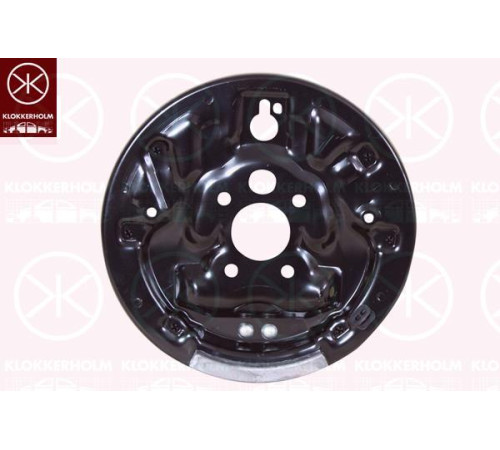 Кожух тормозного диска задний правый Шкода Октавия 1Z 04-13, Klokkerholm