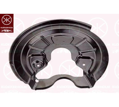 Кожух тормозного диска задний правый ГольфIVI/Октавия/А3, Klokkerholm