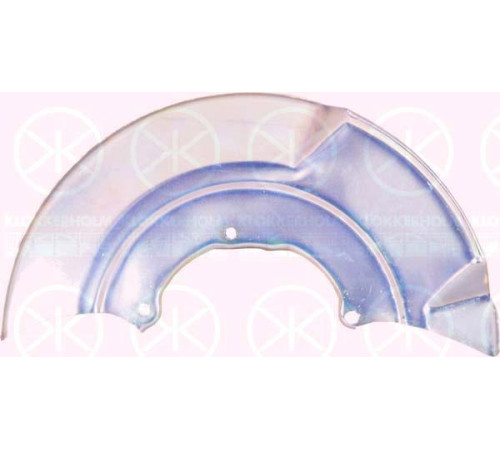 Кожух тормозного диска передний правый Фольксваген Транспортер T4 91-, Klokkerholm