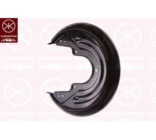 Кожух тормозного диска d294мм задний левый/правый Фольксваген Транспортер T4, Klokkerholm