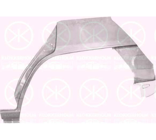 Арка крыла задняя левая Мазда 323 F BG 89-94 5-дв