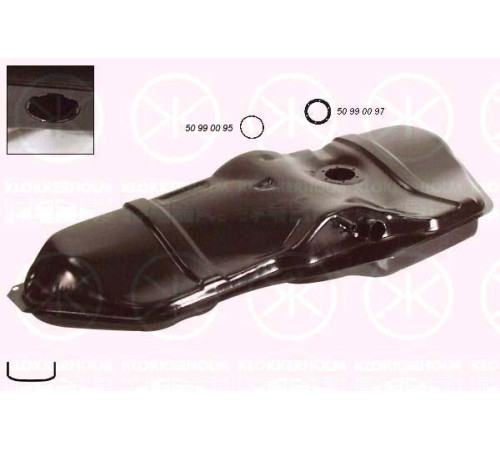 Бак топливный Опель Кадет / Астра F инжектор