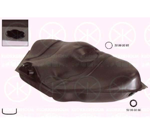 Бак топливный Опель Вектра инжектор -09/92 