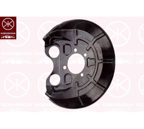 Кожух тормозного диска задний левый Опель Вектра C