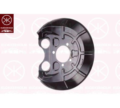 Кожух тормозного диска задний правый Опель Вектра C