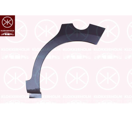 Арка крыла задняя левая Пежо 207 хетчбэк