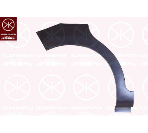 Арка крыла задняя правая Пежо 207 хетчбэк