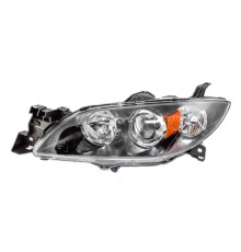 Фара передняя левая Mazda 3 03-, 4D, Depo