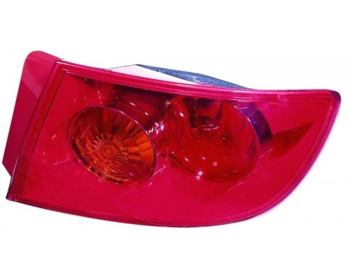Фонарь задний правый (красный) Mazda 3 03-, 4D, Depo
