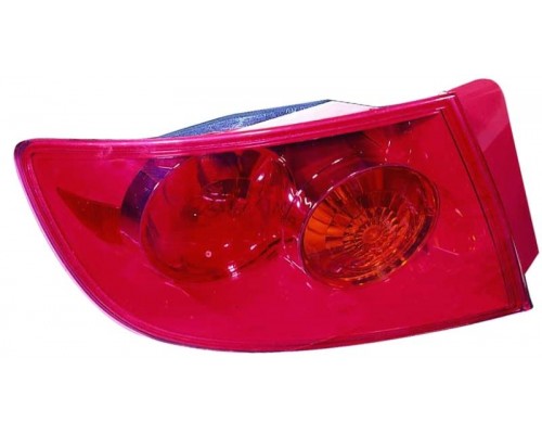 Фонарь задний левый (красный) Mazda 3 03-, 4D, Depo