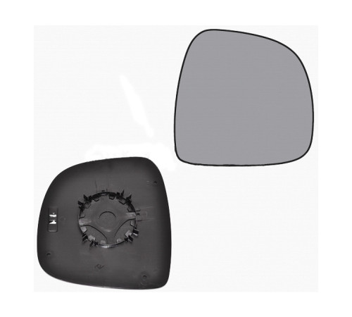 Стекло зеркала правое с подогревом Мерседес Вито - 03-. Patron