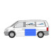 Панель кузова левая Мерседес Вито W638 96-03 Potrykus