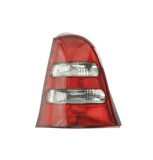 Фонарь задний левый (красно-белый) Mercedes W168 02-03, Depo