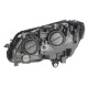 Фара правая Мерседес-BENZ C CLAS W205, диод , черная, Depo
