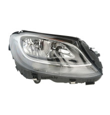 Фара правая Mercedes W205 диод черная, Depo