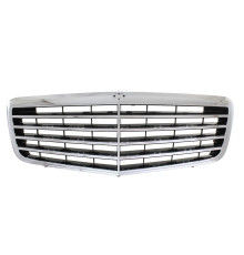 Решетка радиатора черная/хромированная Mercedes W211 07-, TYG
