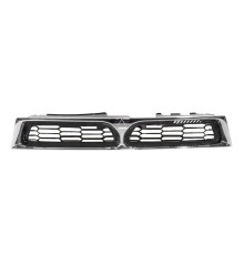Решетка радиатора Mitsubishi Galant 99- чёрн/хром