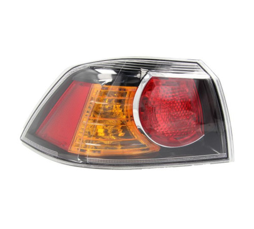 Фонарь задний внутренний левый Митсубиси Лансер 08- седан черная, Depo