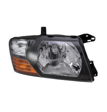 Фара передняя правая тонированная Mitsubishi Pajero 00-, Depo