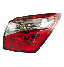 Фонарь задний правый внешний Nissan Qashqai 02/10- со светодиодами, Depo
