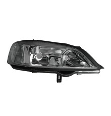 Фара передняя правая чёрная Opel Astra G Depo