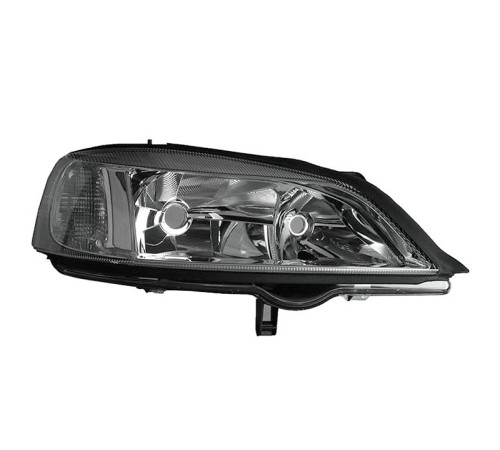 Фара передняя правая чёрная Opel Astra 98-03, Depo Фара передняя правая чёрная Opel Astra 98-03, Depo