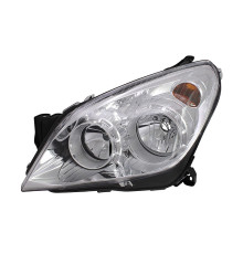 Фара передняя левая хром Opel Astra H 04-09, Depo