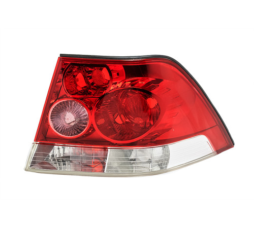 Фонарь правый Opel Astra H седан 02/07-01/10 красно-белый, Depo