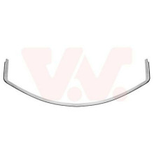 Решетка радиатора накладка нижняя хром Opel Astra H 04-07
