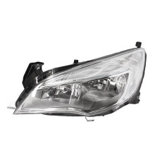 Фара левая хром Opel Astra J 09-12, Depo