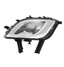 Фара противотуманная левая Opel Astra J 02/10- с поворотником, хромированая, Depo