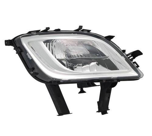 Фара противотуманная правая  Opel Astra J хромированая, Depo