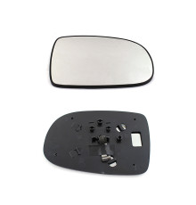 Стекло зеркала правое, электр, с подогр, выпукл Opel Corsa C 00-06